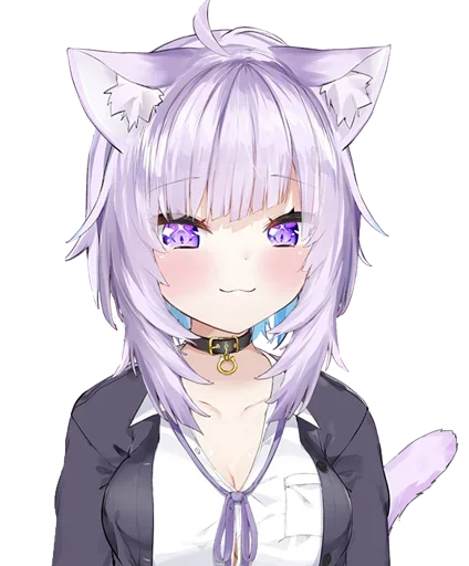 😍 Стикер «Nekomata Okayu» для Telegram