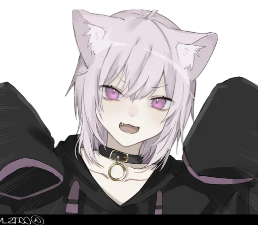 😍 Стикер «Nekomata Okayu» для Telegram