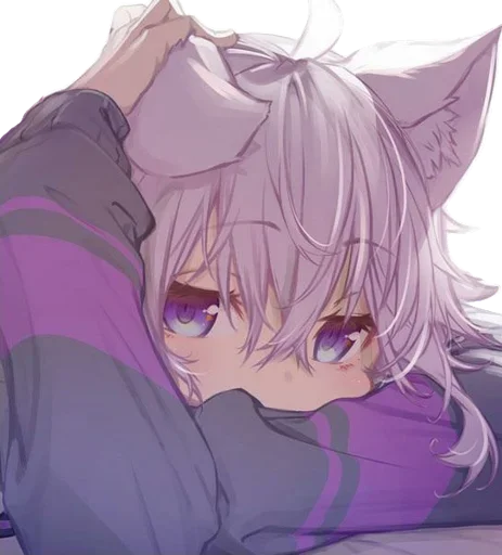 Стикерпак Nekomata Okayu для Telegram — скачать