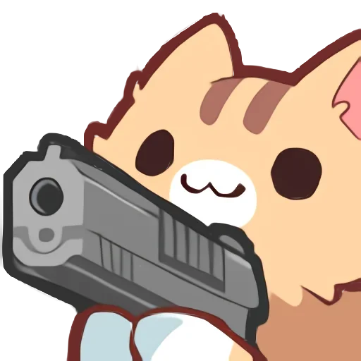 🔫 Стикер «Neko» для Telegram