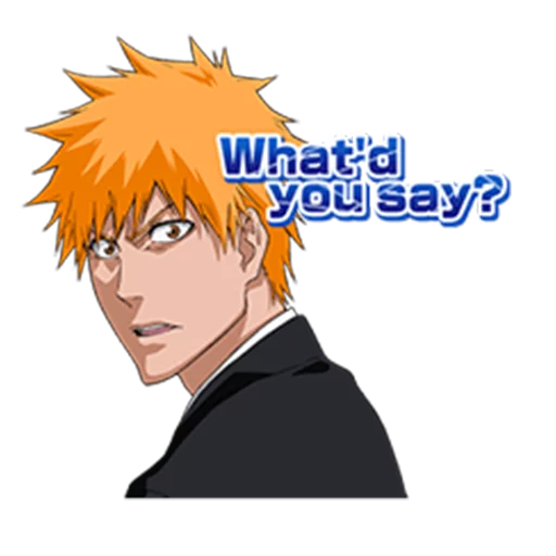 😦 Стикер «BLEACH» для Telegram