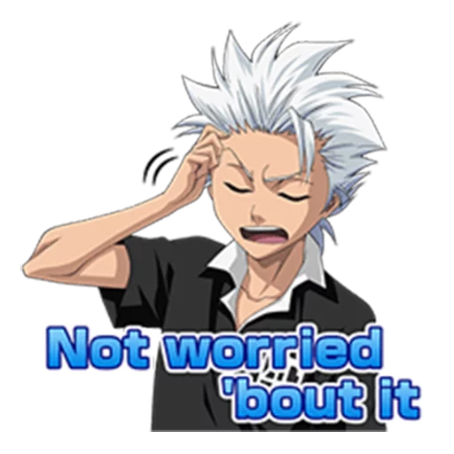 😌 Стикер «BLEACH» для Telegram