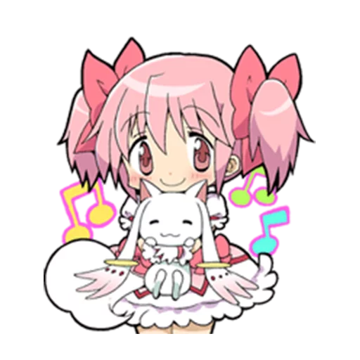 Стикерпак Puella Magi Madoka Magica для Telegram — скачать