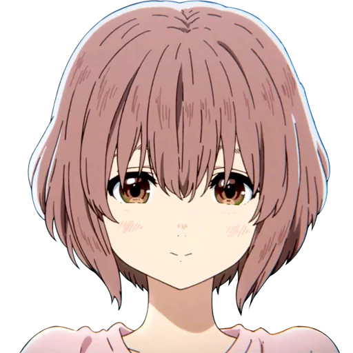 Стикерпак Koe no Katachi A Silent Voice для Telegram — скачать