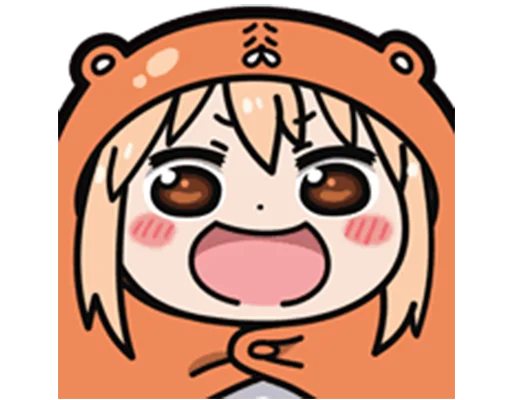 Стикерпак Umaru-chan Emoji для Telegram — скачать