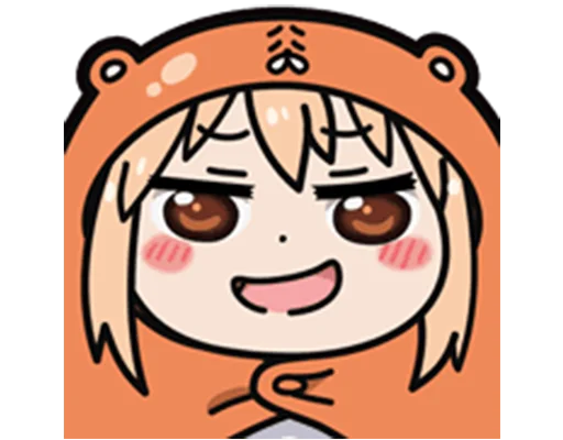😏 Стикер «Umaru-chan Emoji» для Telegram