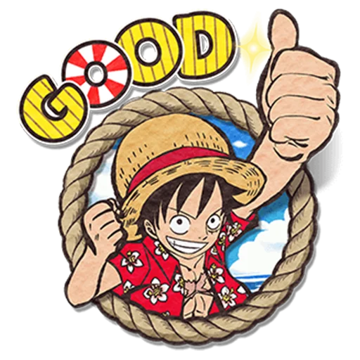 Стикерпак ONE PIECE&amp;;s Summer Vacation для Telegram — скачать