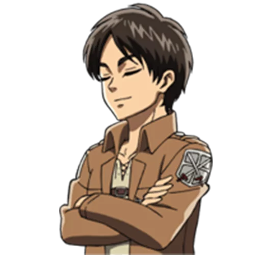 Стикерпак Moving! Attack on Titan для Telegram — скачать