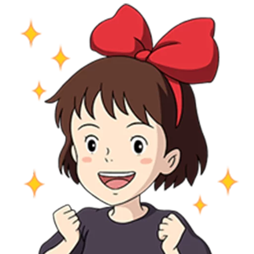 Стикерпак Kiki&amp;;s Delivery Service для Telegram — скачать