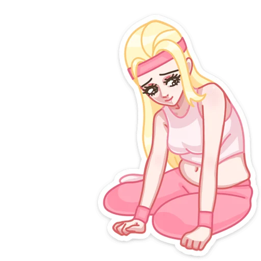 👧 Стикер «Нелли» для Telegram