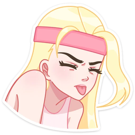 👧 Стикер «Нелли» для Telegram