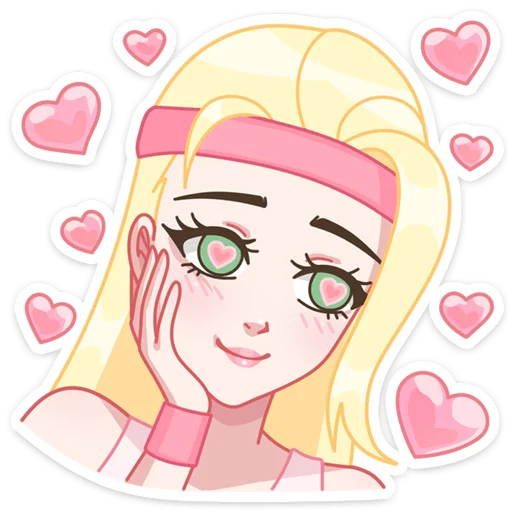 👧 Стикер «Нелли» для Telegram
