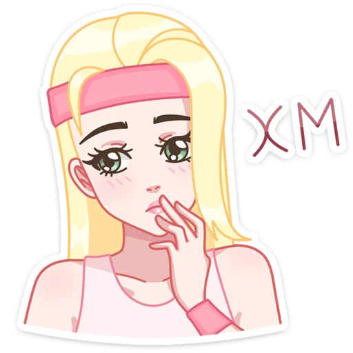 👧 Стикер «Нелли» для Telegram