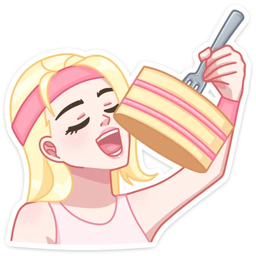 👧 Стикер «Нелли» для Telegram