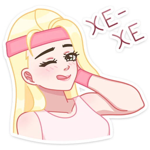 👧 Стикер «Нелли» для Telegram