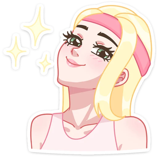 👧 Стикер «Нелли» для Telegram