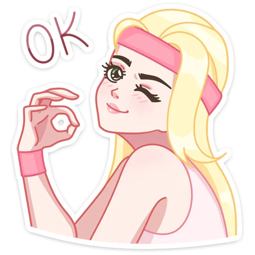 👧 Стикер «Нелли» для Telegram