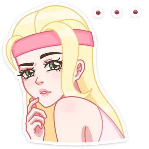 👧 Стикер «Нелли» для Telegram