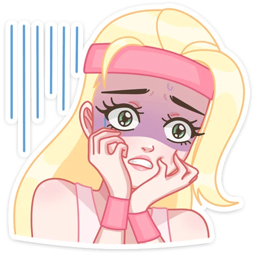 👧 Стикер «Нелли» для Telegram