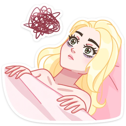 👧 Стикер «Нелли» для Telegram