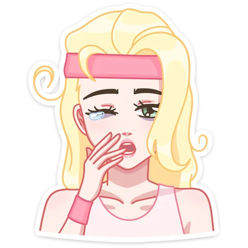 👧 Стикер «Нелли» для Telegram