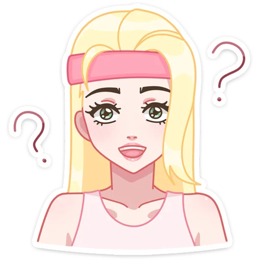 👧 Стикер «Нелли» для Telegram
