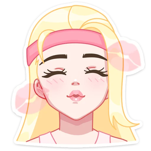 👧 Стикер «Нелли» для Telegram