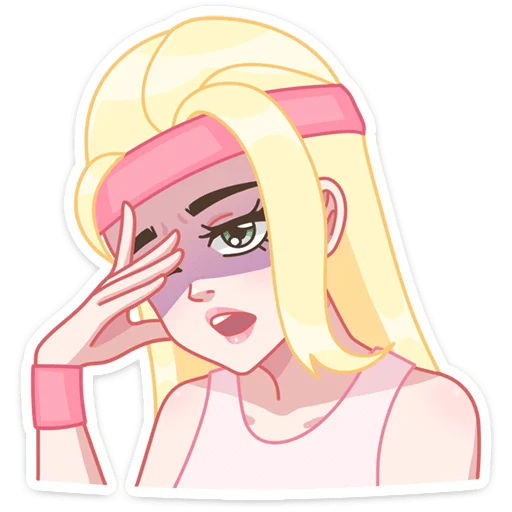 👧 Стикер «Нелли» для Telegram
