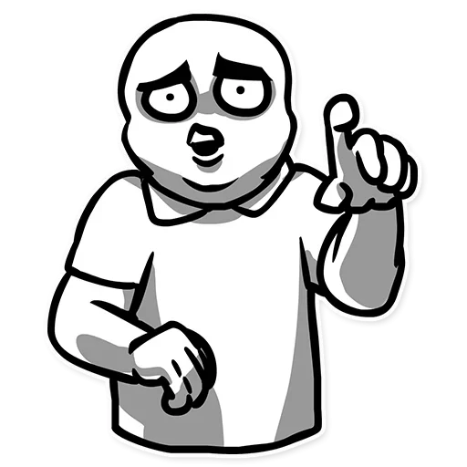 Стикерпак Awkward для Telegram — скачать