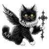 🐈‍⬛ Эмодзи «Angels Of Genesis» для Telegram