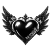 🖤 Эмодзи «Angels Of Genesis» для Telegram