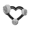 🖤 Эмодзи «Lacewoven Oleander» для Telegram