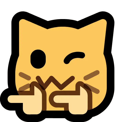 👆 Стикер «Neocat» для Telegram