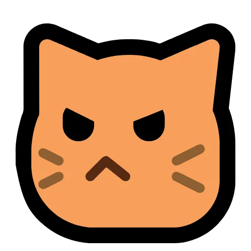 😡 Эмодзи «Neocat» для Telegram