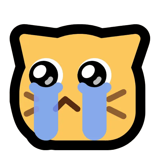 😭 Эмодзи «Neocat» для Telegram