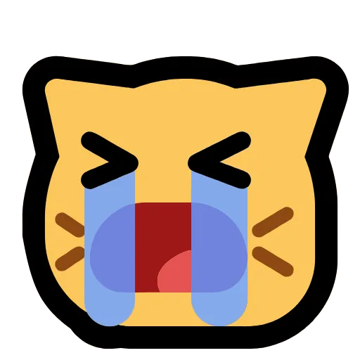 😭 Эмодзи «Neocat» для Telegram