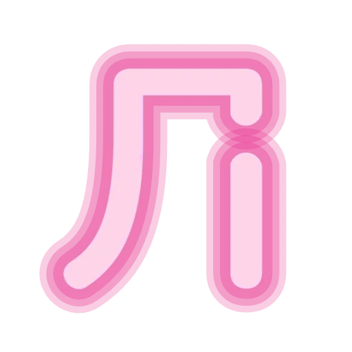 😀 Эмодзи «Neon cyrillic» для Telegram