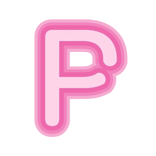 😀 Эмодзи «Neon cyrillic» для Telegram