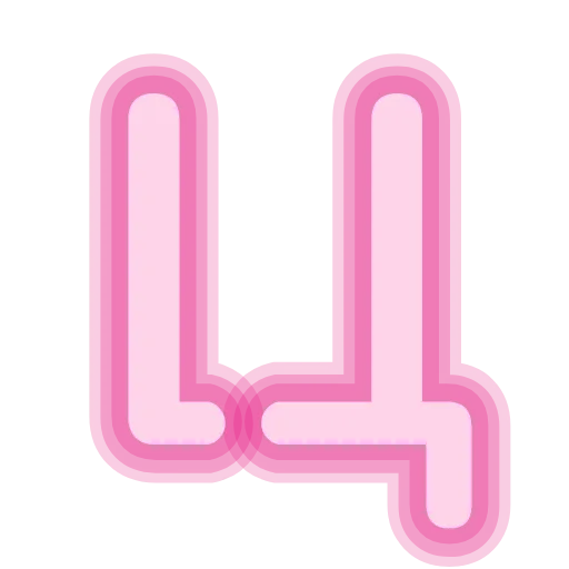 😀 Эмодзи «Neon cyrillic» для Telegram