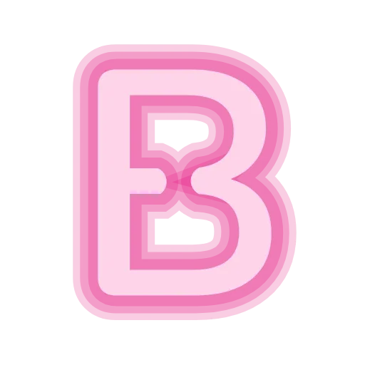 😀 Эмодзи «Neon cyrillic» для Telegram