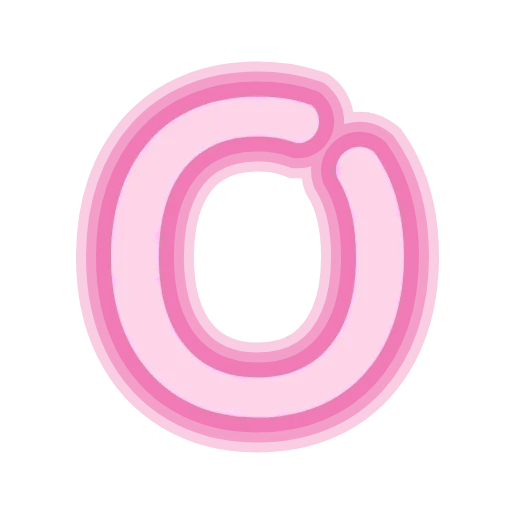 😀 Эмодзи «Neon cyrillic» для Telegram