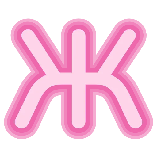 😀 Эмодзи «Neon cyrillic» для Telegram
