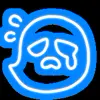 😭 Эмодзи «Неон» для Telegram