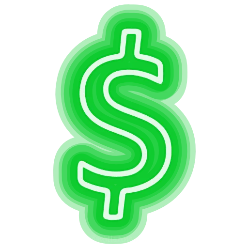 💰 Эмодзи «neon emojis» для Telegram