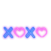 💙 Эмодзи «Неонычи» для Telegram