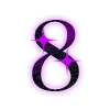 👾 Эмодзи «Neon A font» для Telegram