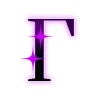 👾 Эмодзи «Neon A font» для Telegram