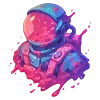 👩‍🚀 Эмодзи «neon blot» для Telegram