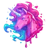🦄 Эмодзи «neon blot» для Telegram