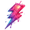 ⚡️ Эмодзи «neon blot» для Telegram